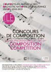 Composition competition organised by Orchestre national d’Île-de-France